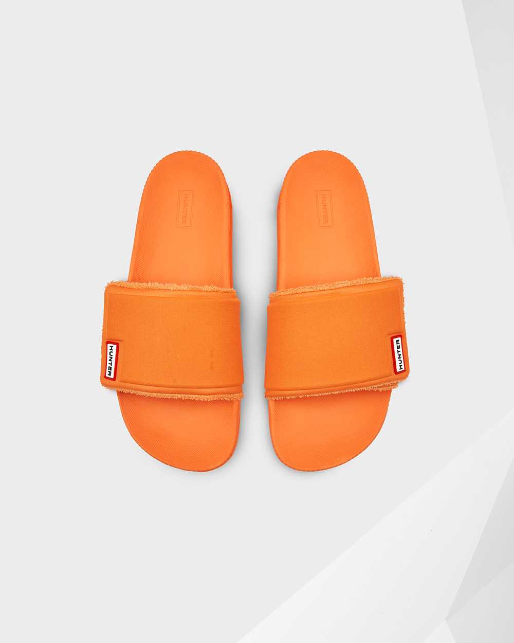 Hunter Men's Original Adjustable Slides Orange,OJNS26895